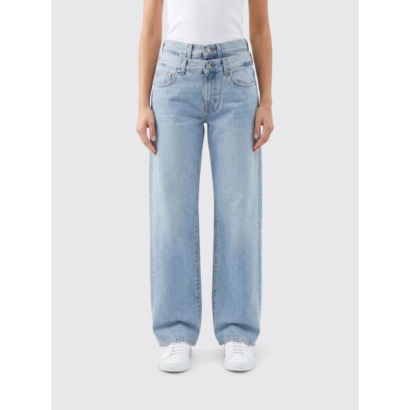 7 For All Mankind Jeans Woman Blue